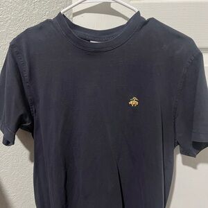 Brooks Brothers Dark Blue Tee with Gold Logo